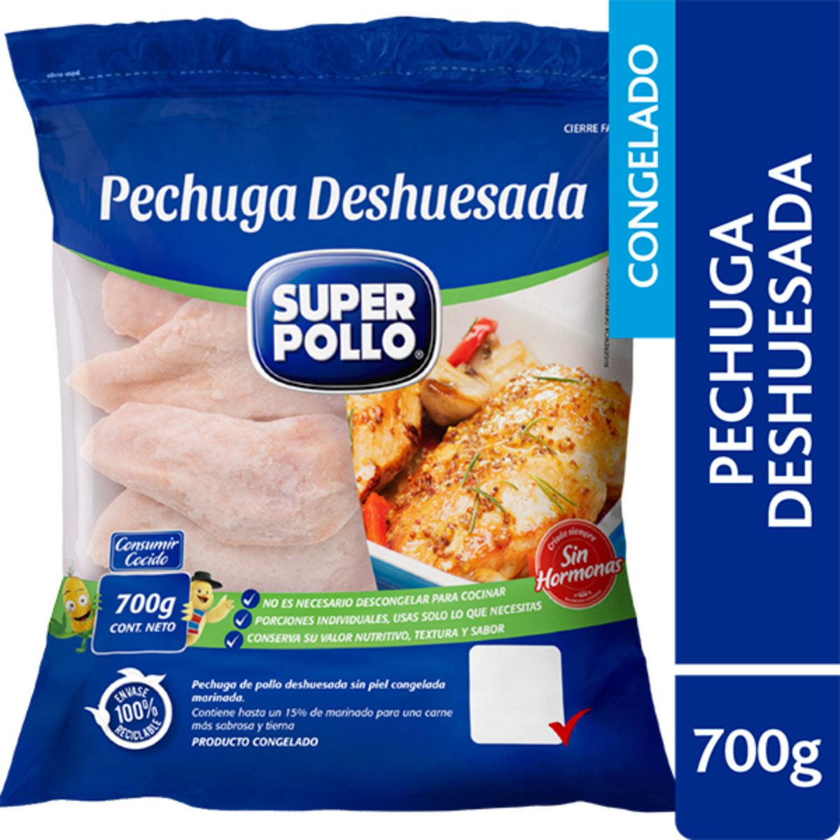 Pechuga Deshuesada de Pollo