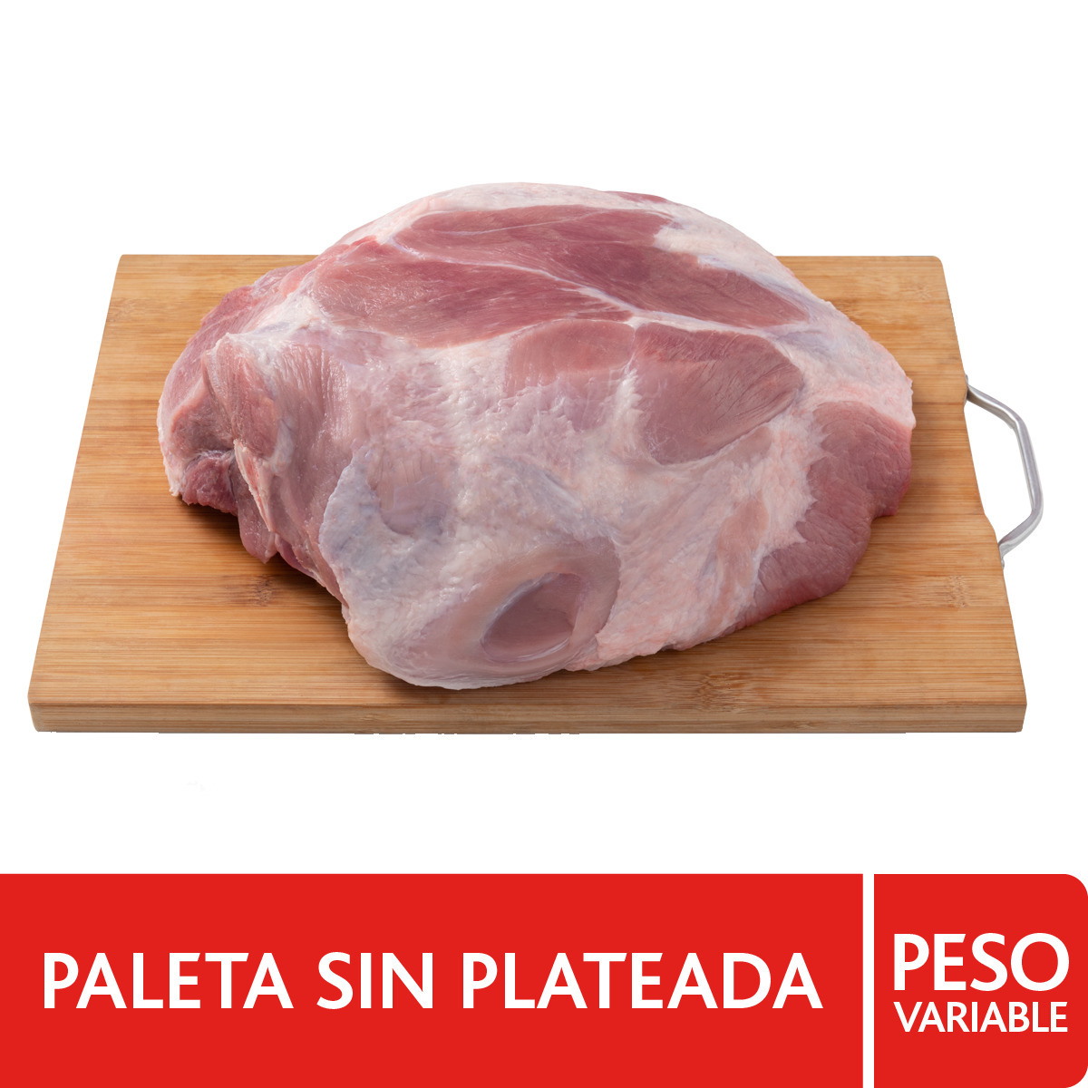 Paleta sin Plateada de Cerdo