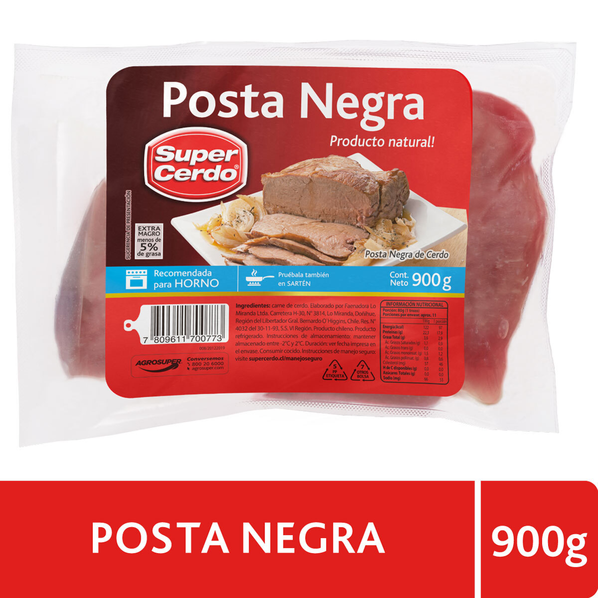 Posta Negra de Cerdo