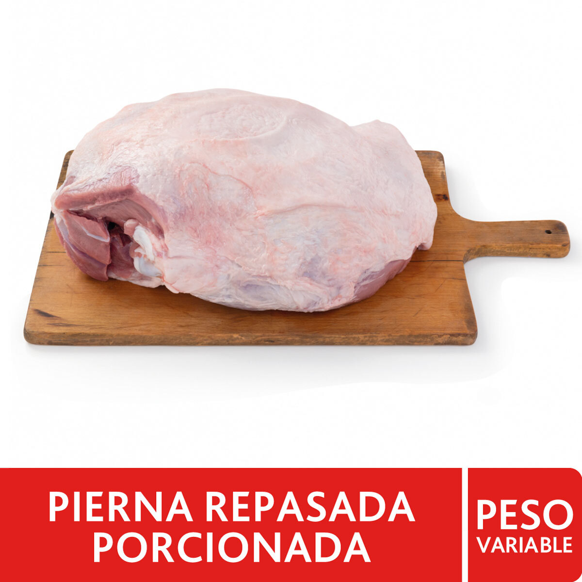 Pierna Repasada Porcionada de Cerdo