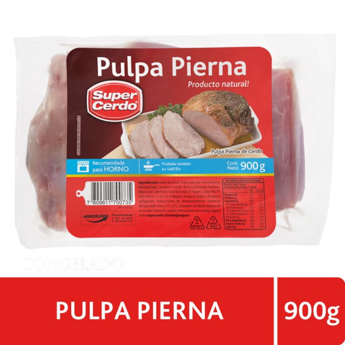 Pulpa Pierna 54 de Cerdo