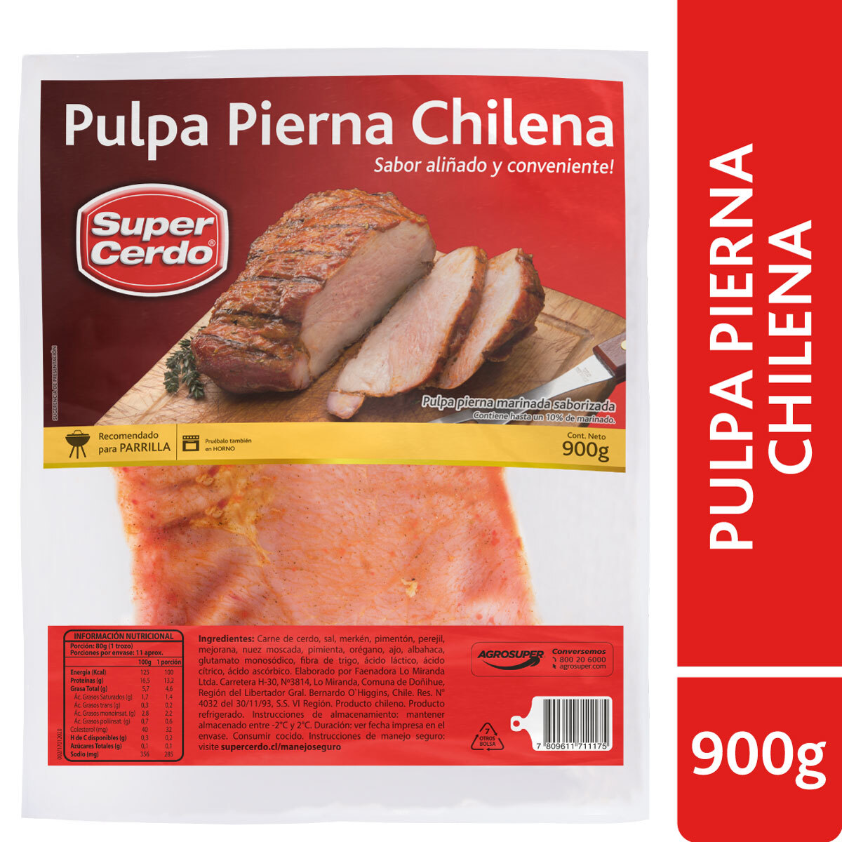 Pulpa Pierna 57 a la Chilena