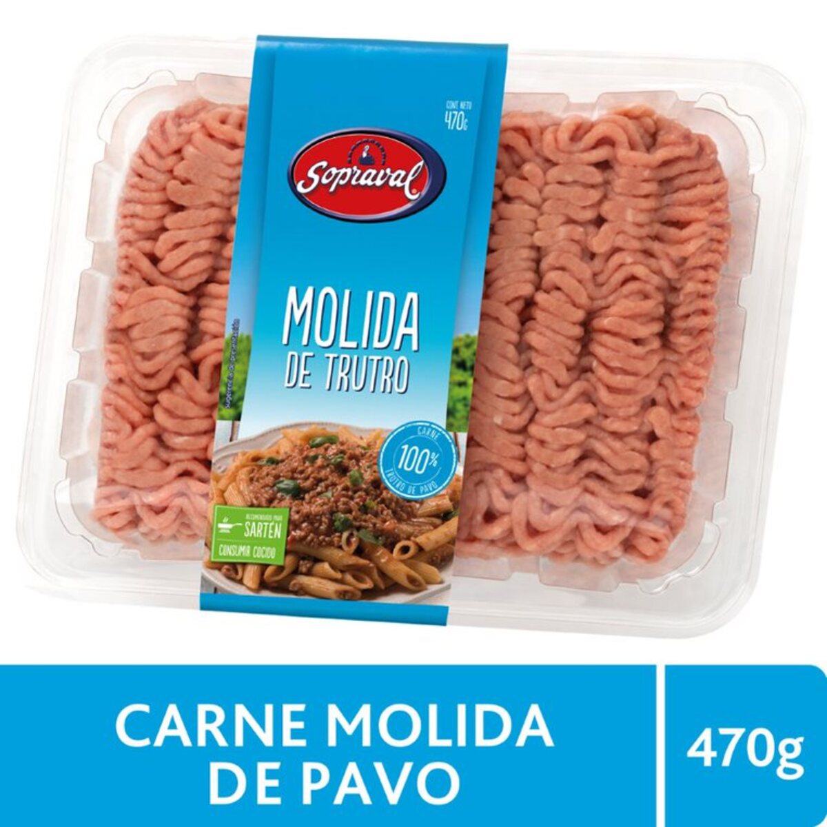 Carne Molida de Trutro de Pavo