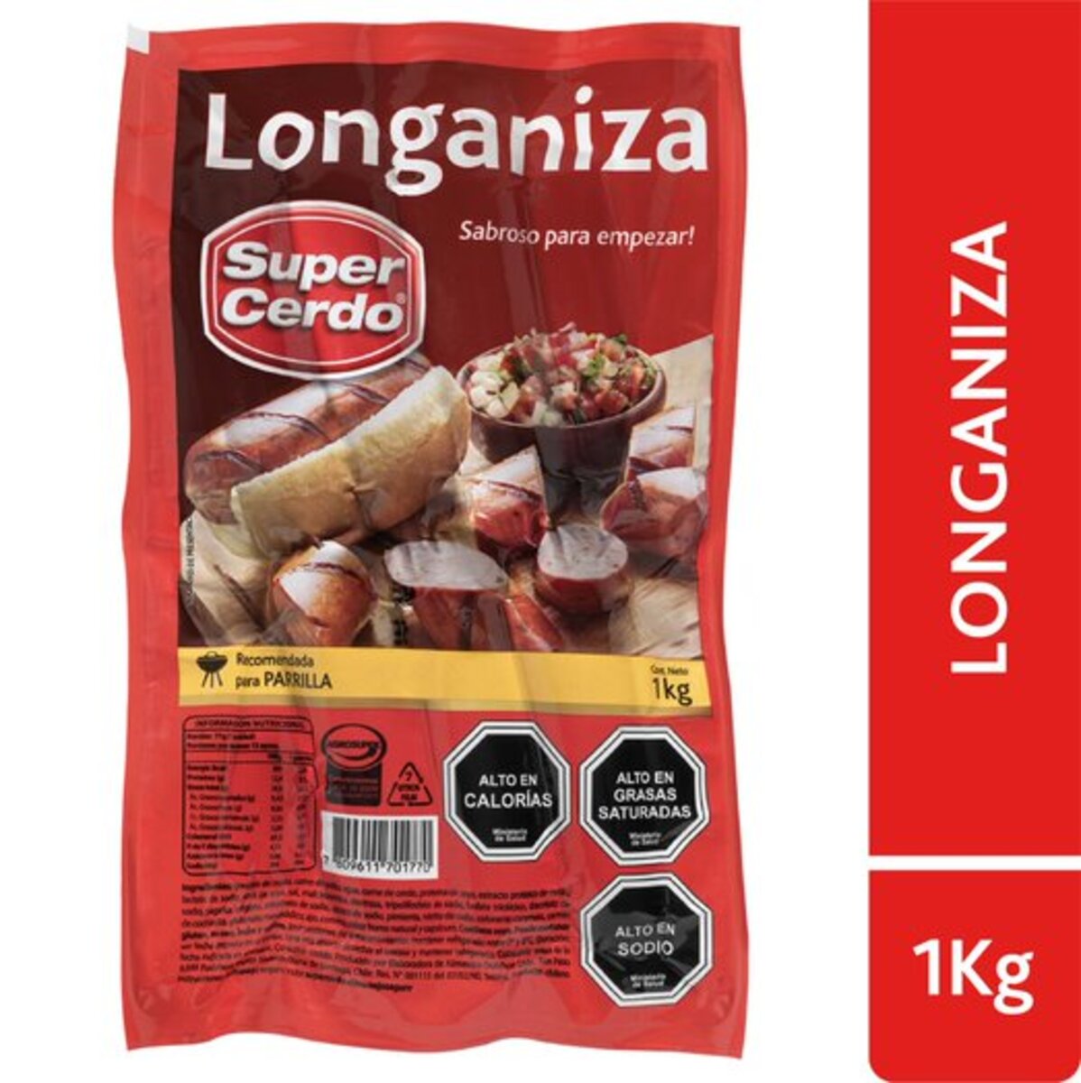 Longaniza  Display 1 Kg