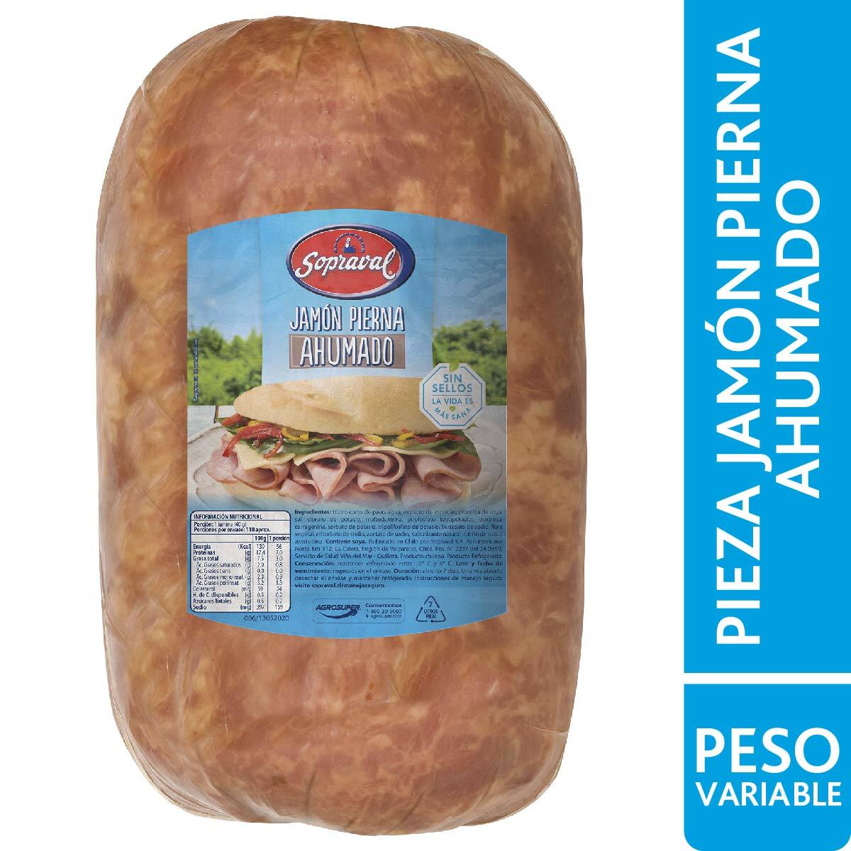 Jamón Pierna Ahumado de Pavo