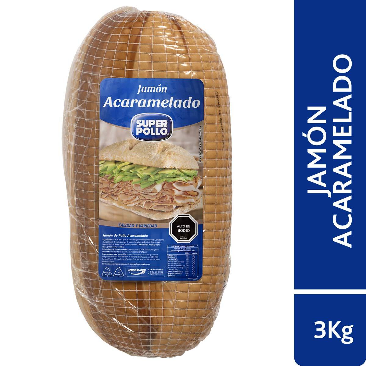 Jamón Pechuga de Pollo Acaramelada