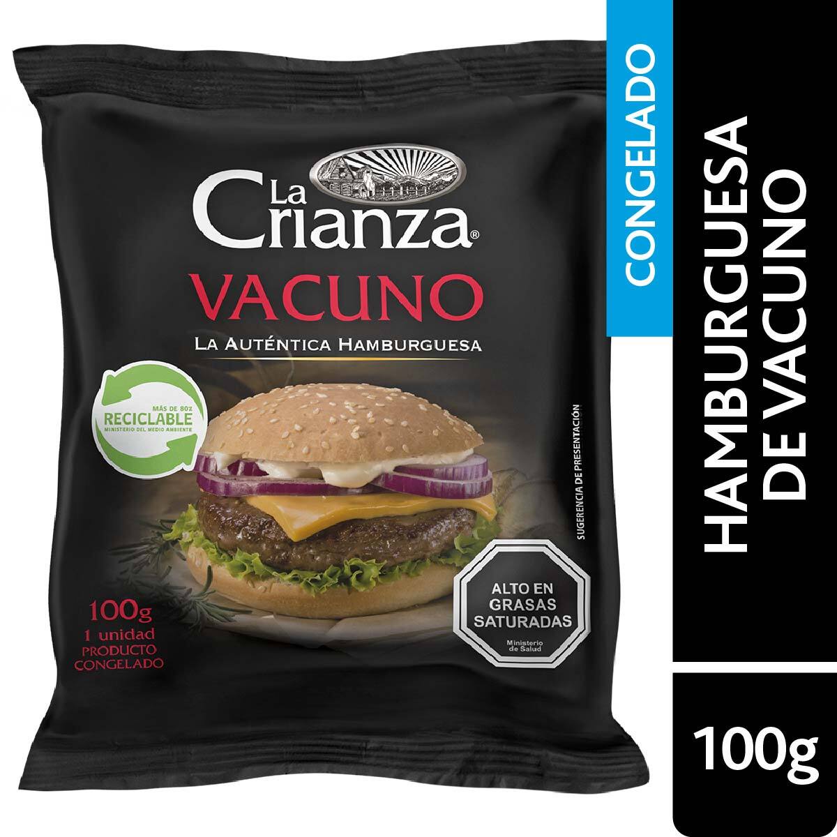 Hamburguesa de Vacuno