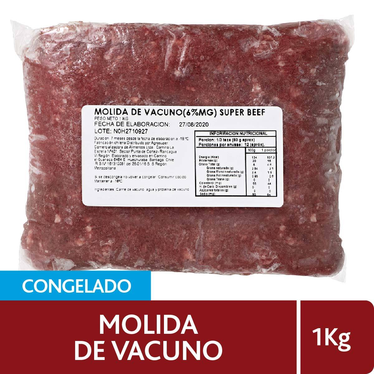 Carne Molida de Vacuno