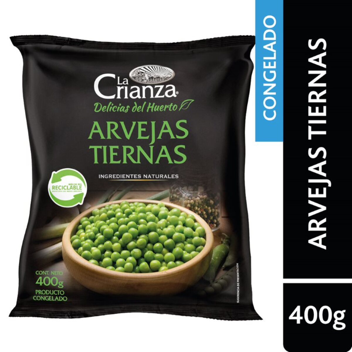 Arvejas Tiernas en Grano