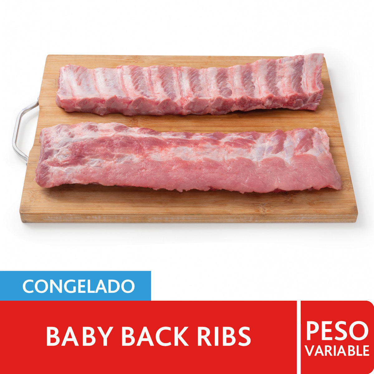 Baby Back Ribs de Cerdo Congelado