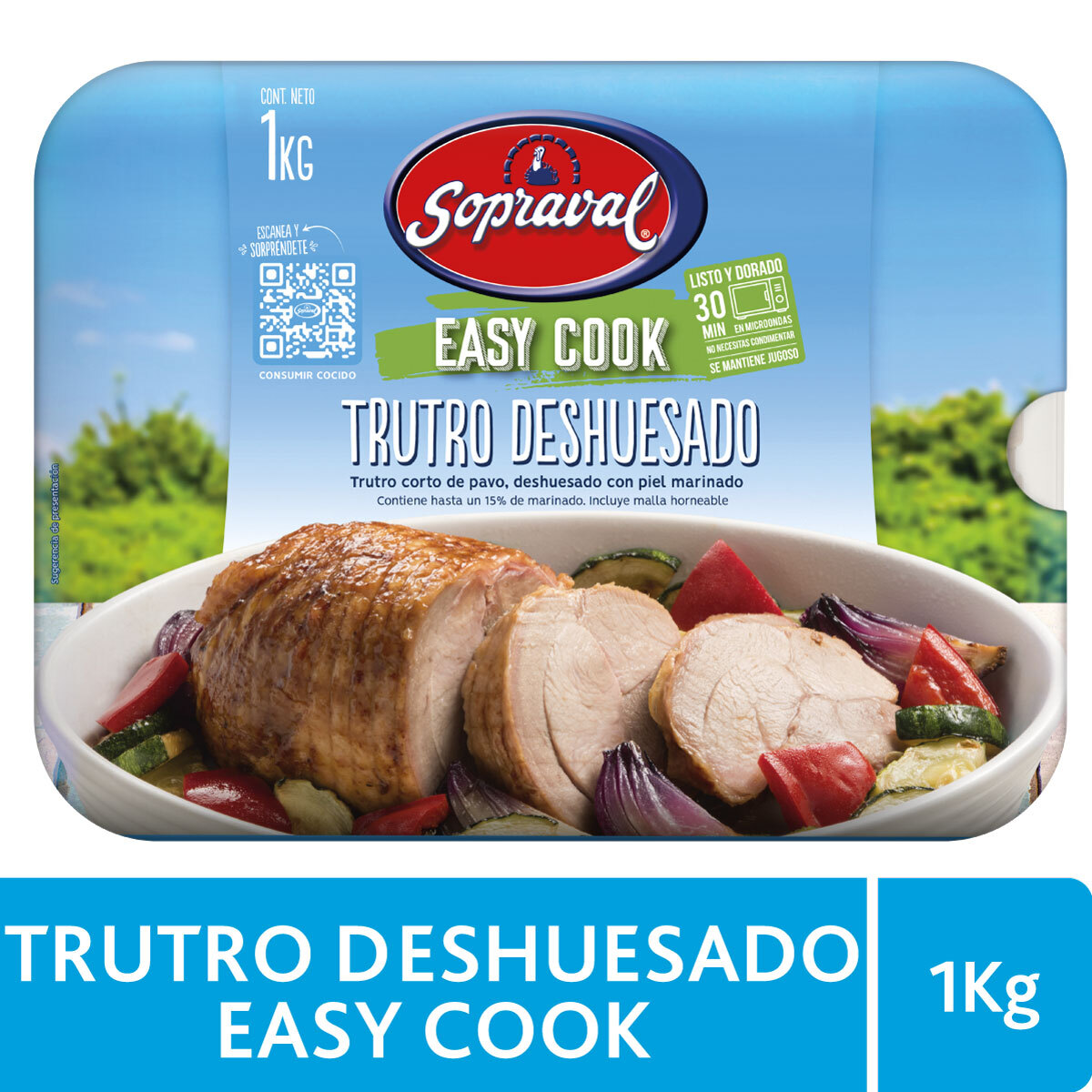 Trutro Corto Deshuesado de Pavo Easy Cook