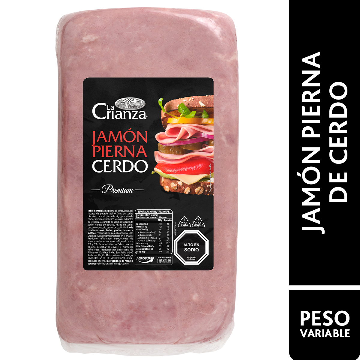 Jamón Pierna de Cerdo