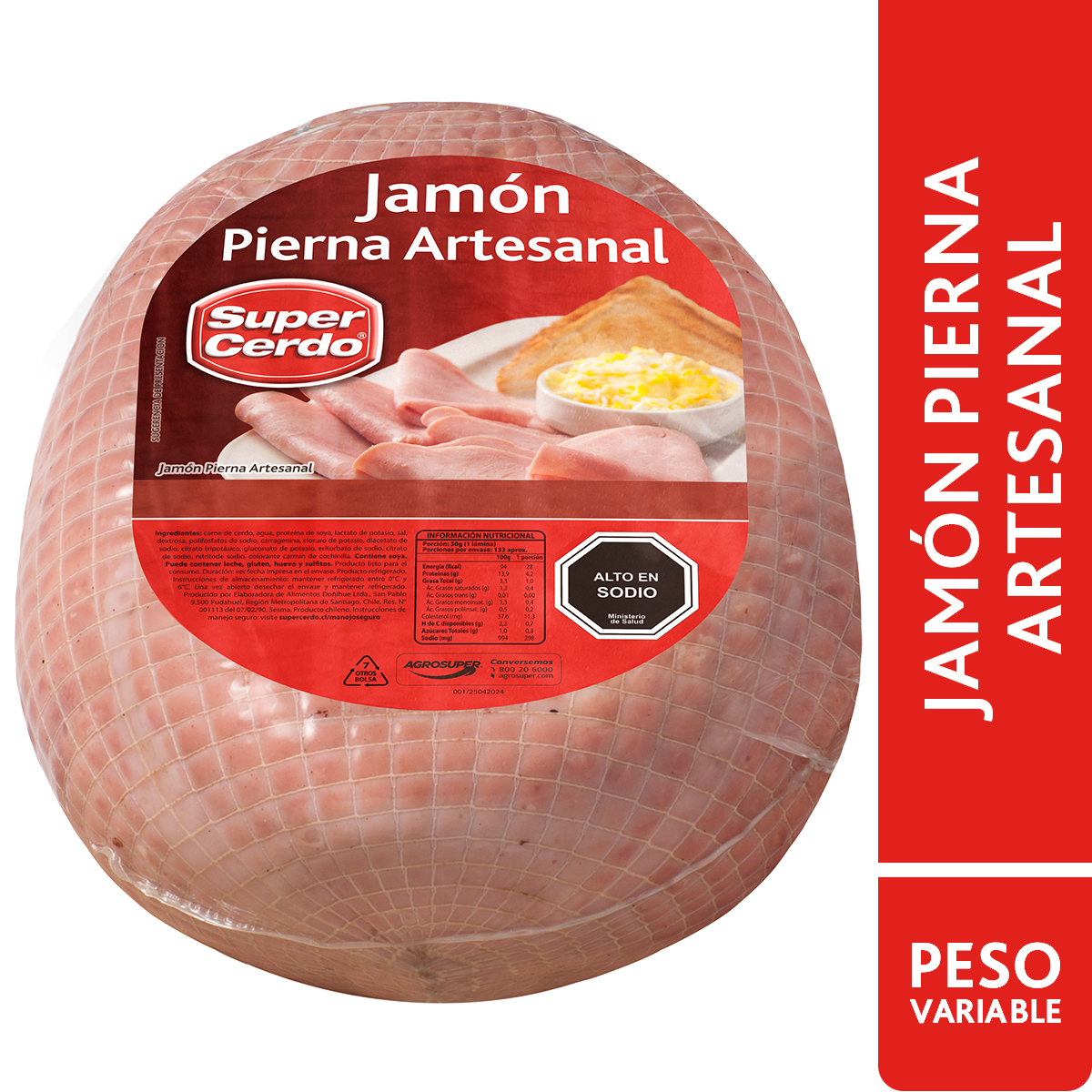 Jamón Pierna Artesanal