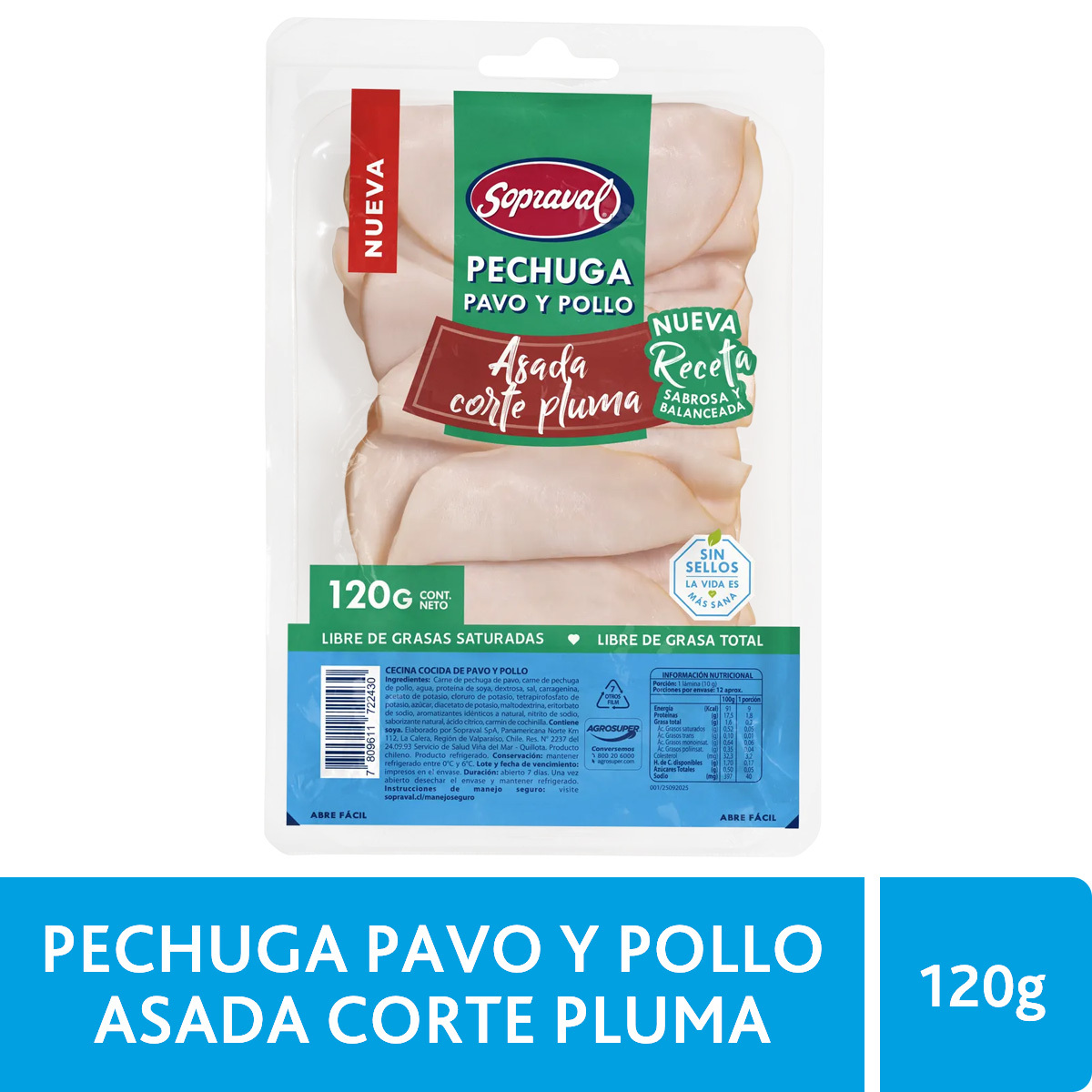 Pechuga Mix Asada Corte Pluma