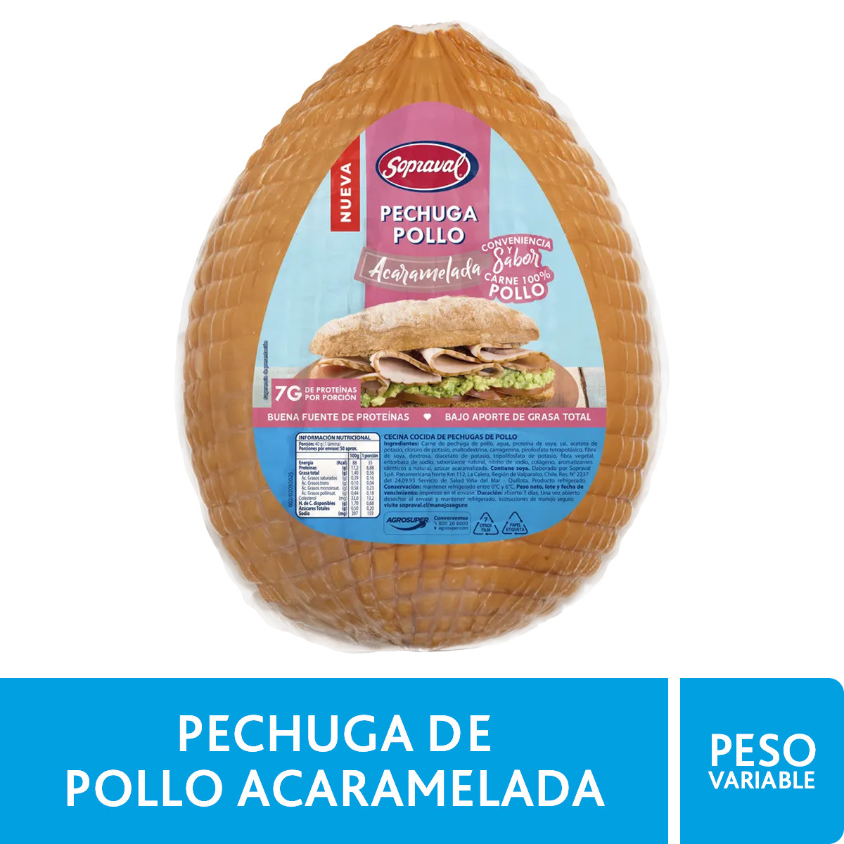 Pechuga de Pollo Acaramelada