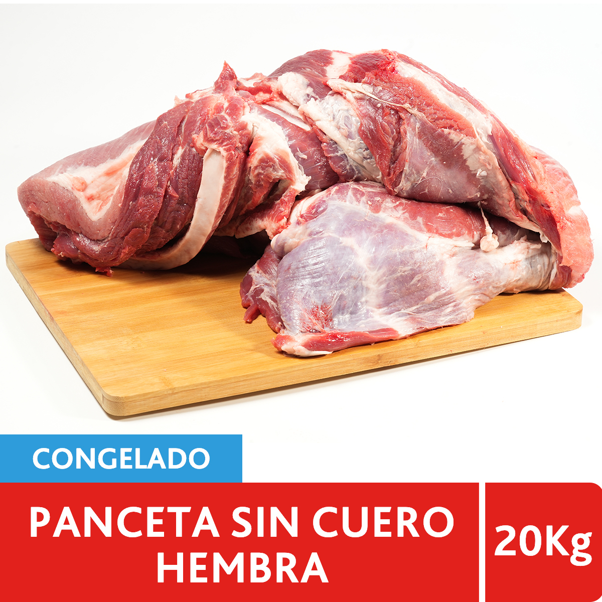 Panceta sin Cuero Hembra