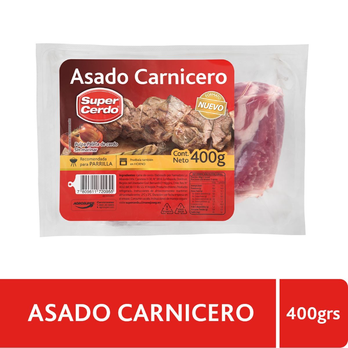 Asado Carnicero de Cerdo