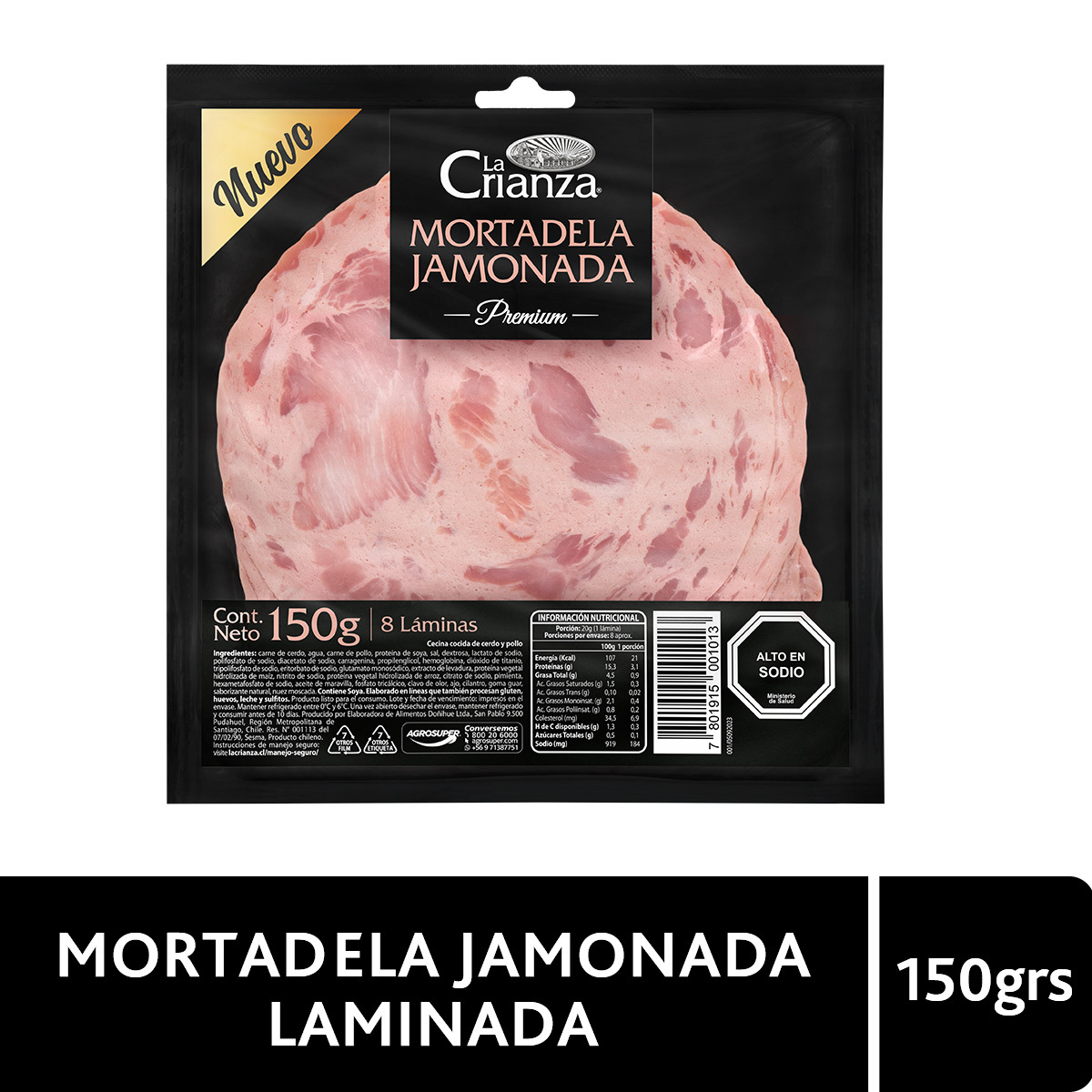 Mortadela Jamonada Laminada