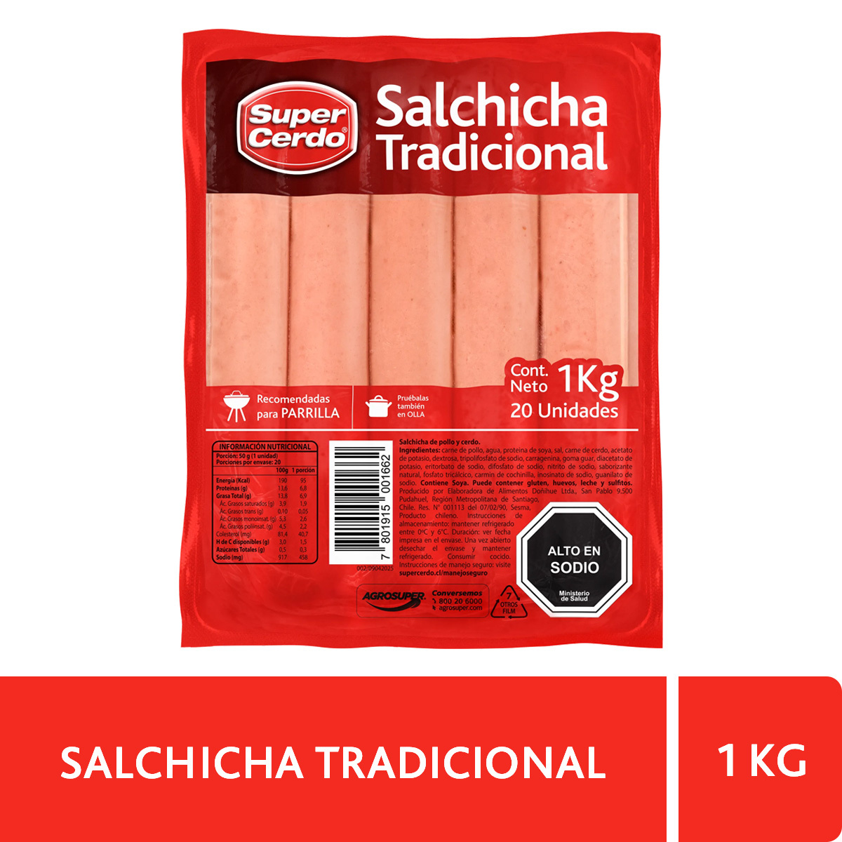 Salchicha Tradicional