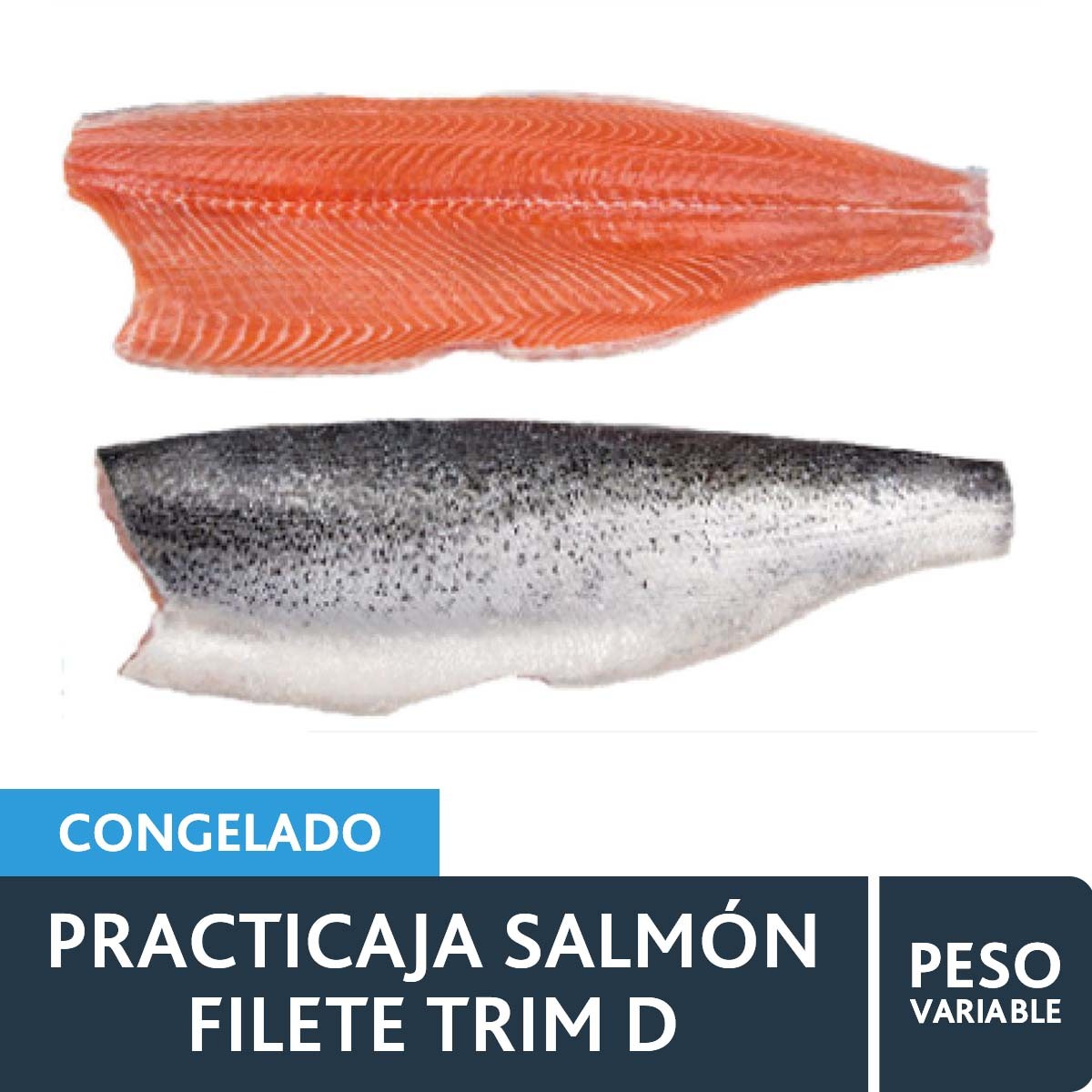 Salmón Filete de 2-3 LB