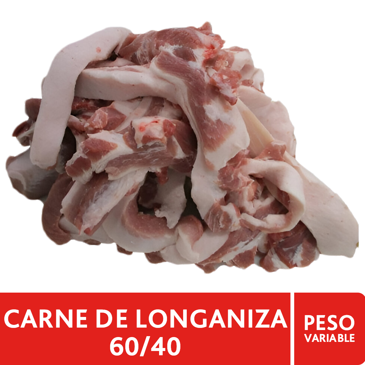 Carne de Longaniza 60/40