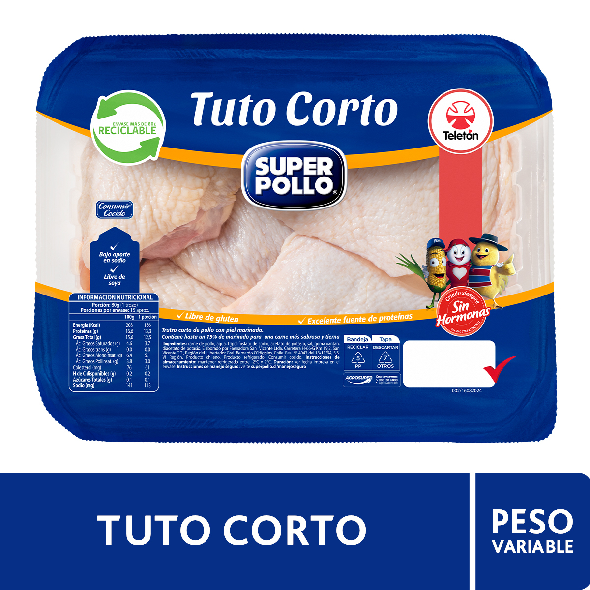 Trutro Corto de Pollo