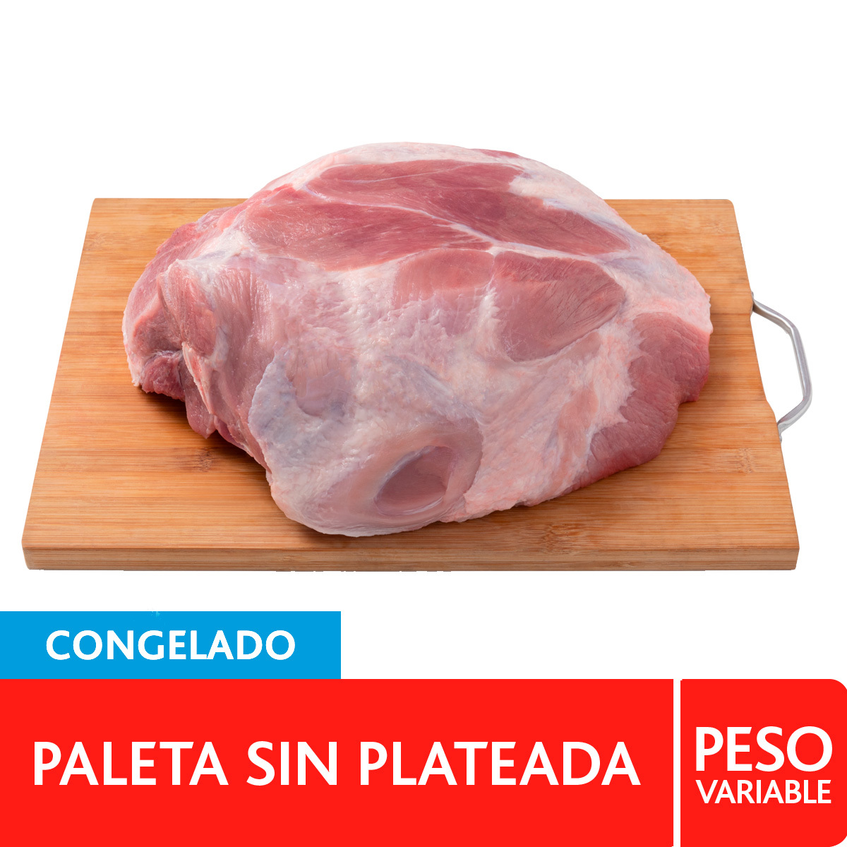 Paleta sin Plateada de Cerdo