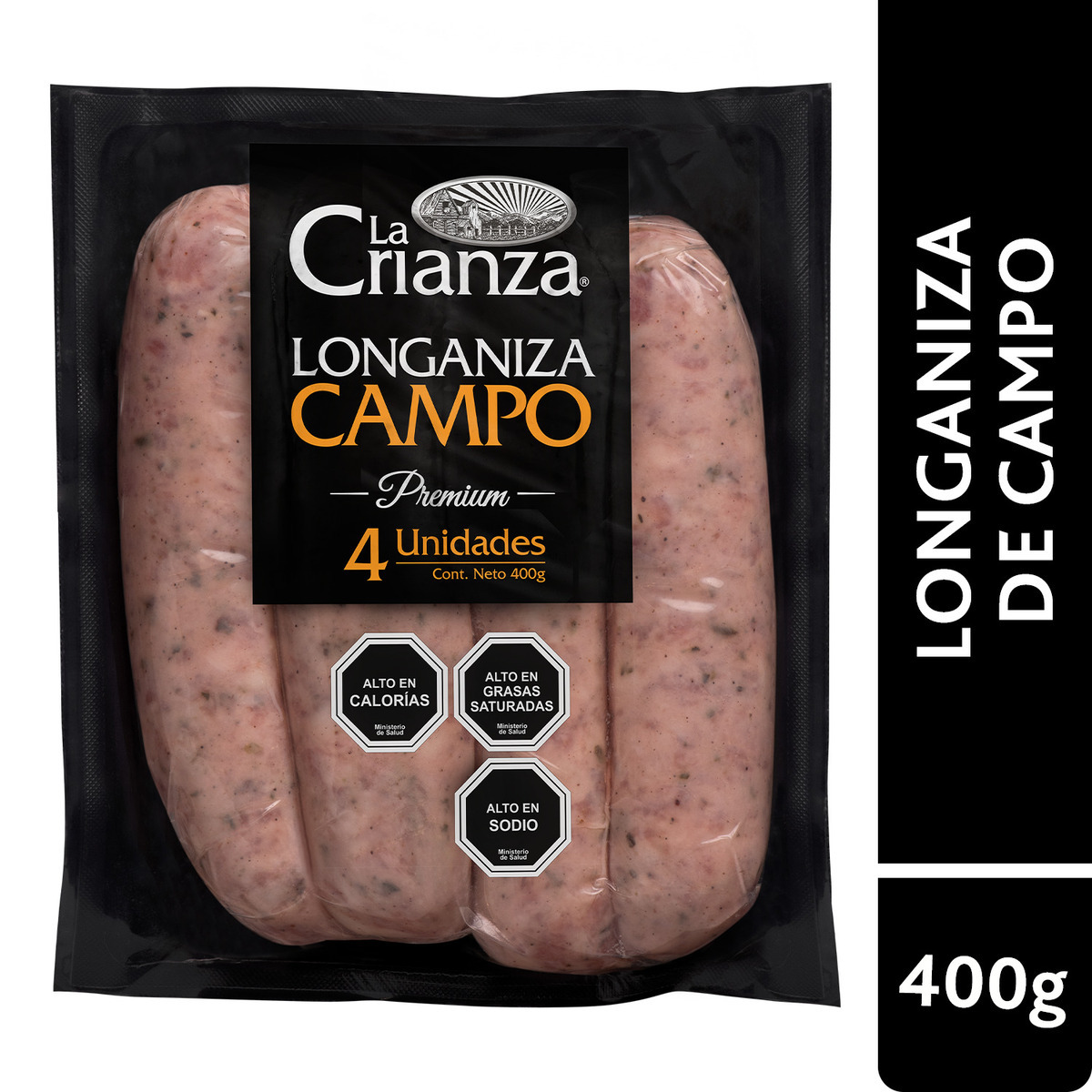 Longaniza de Campo  Display 400 grs