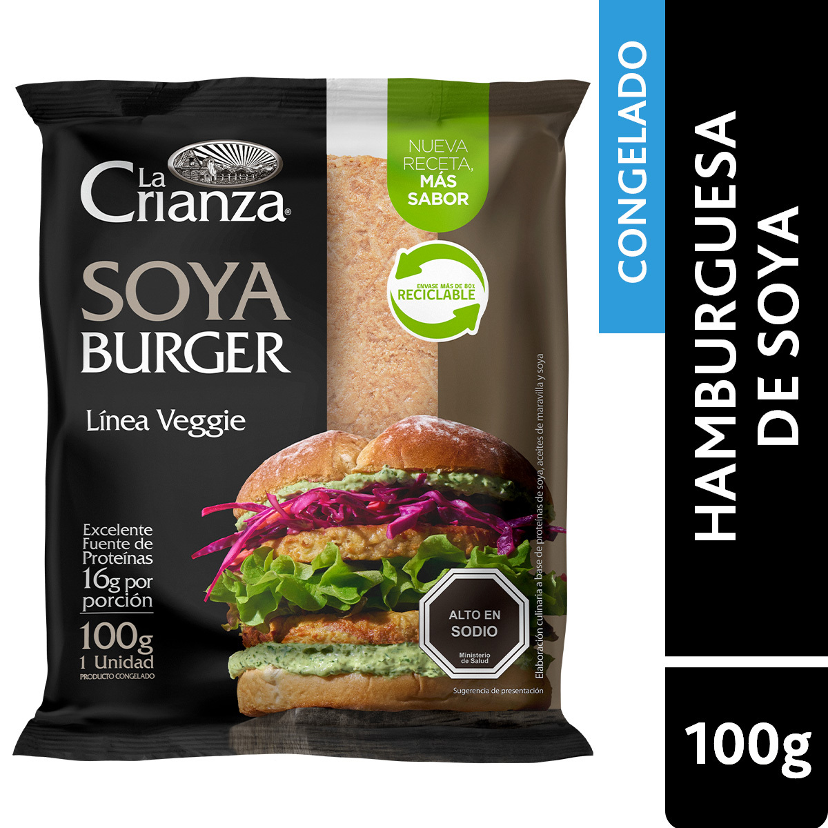 Hamburguesa Soya