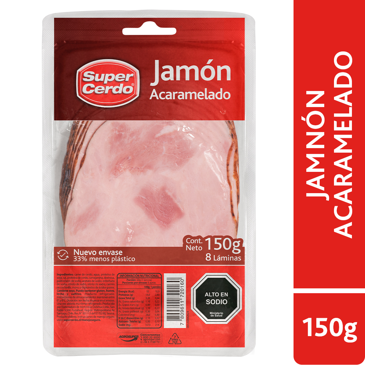 Jamon Acaramelado de Cerdo