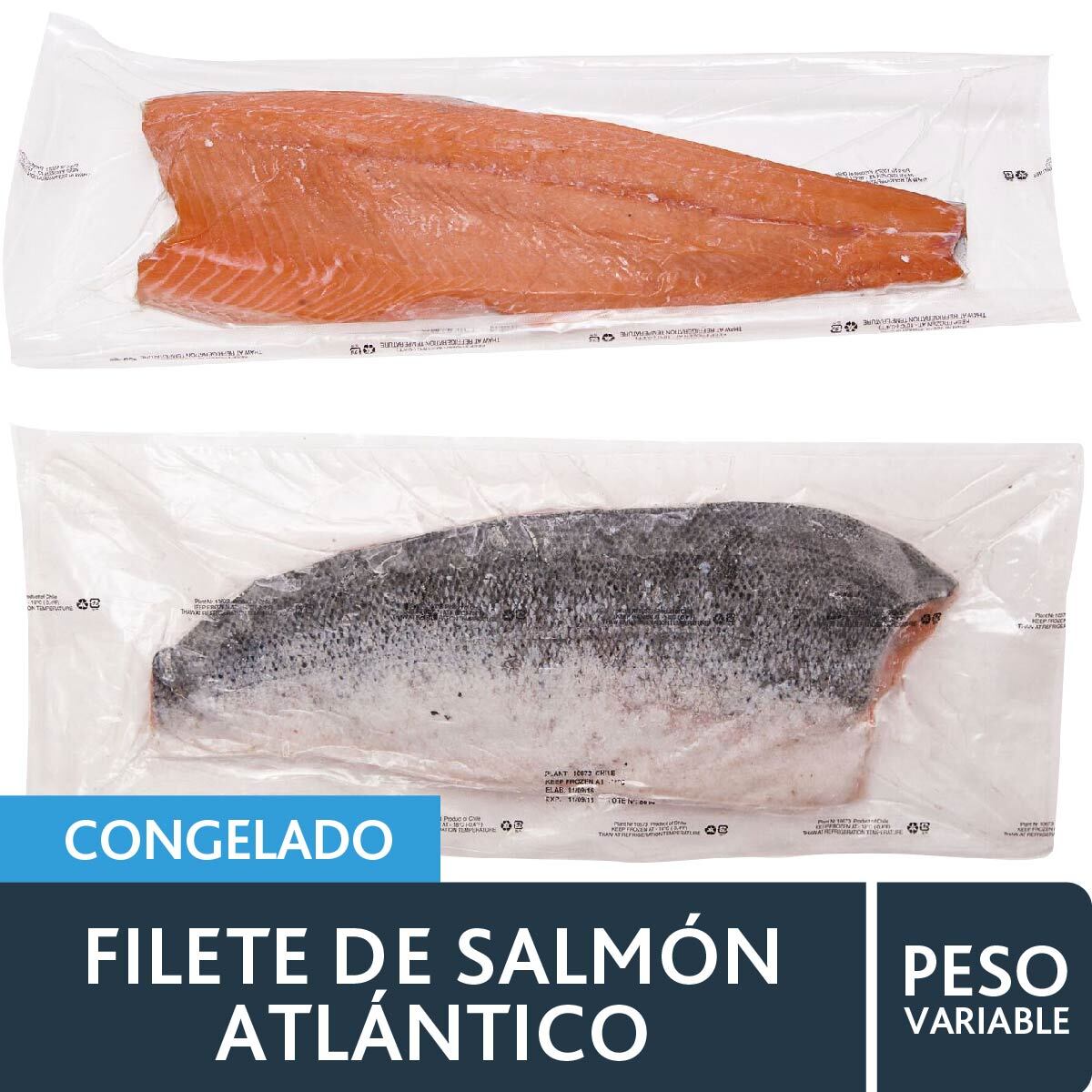 Filete de Salmón con Piel