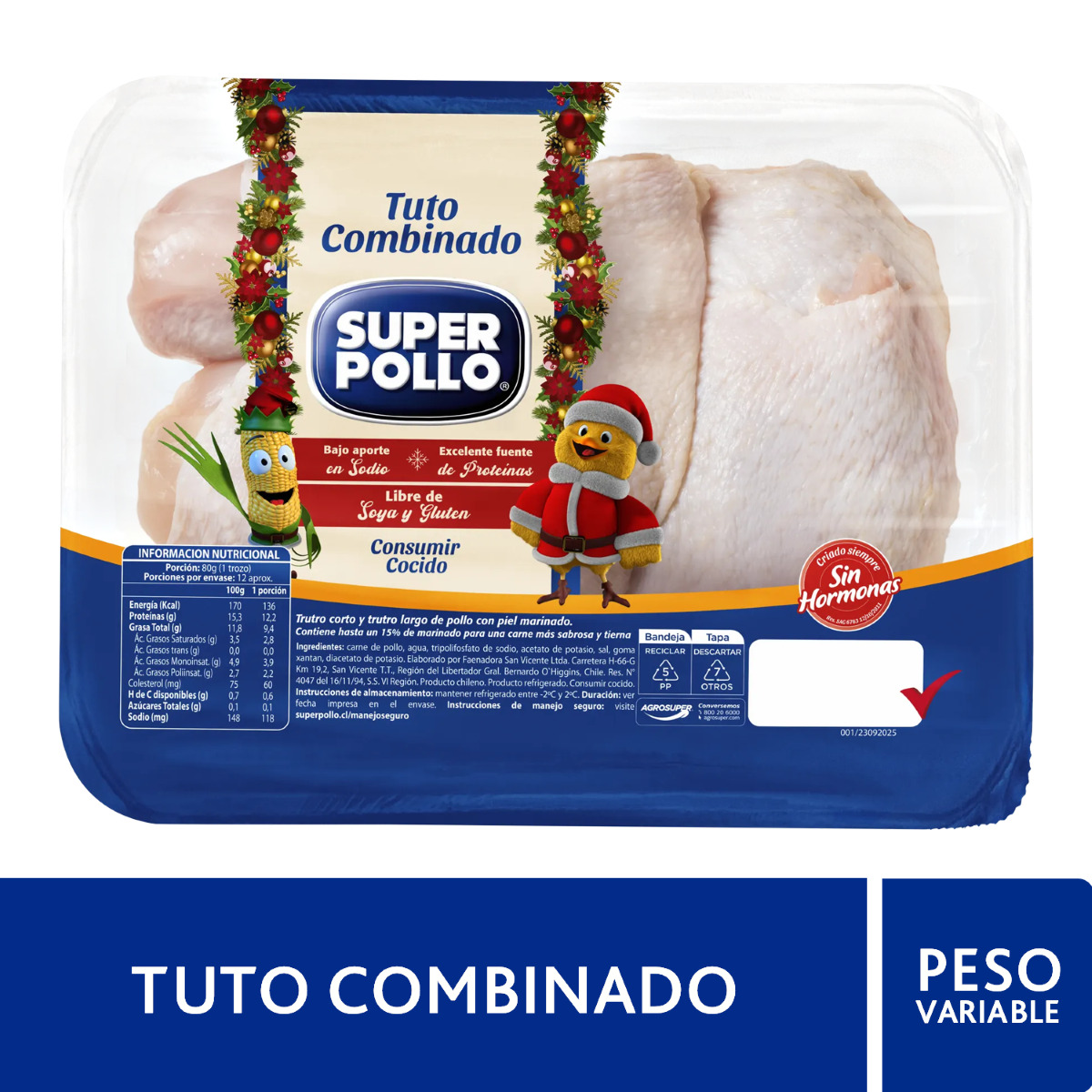 Trutro Combinado de Pollo