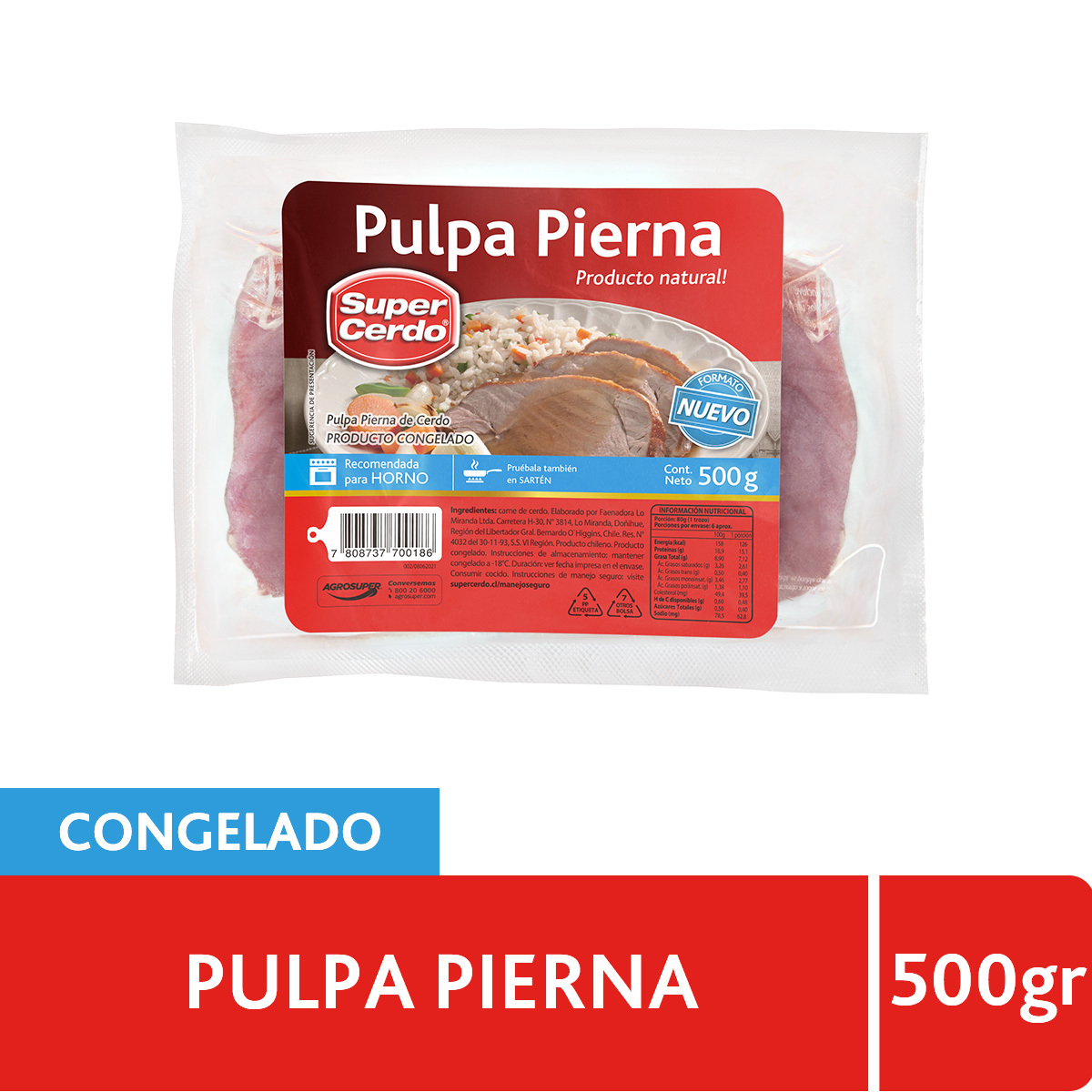 Pulpa Pierna 57 de Cerdo