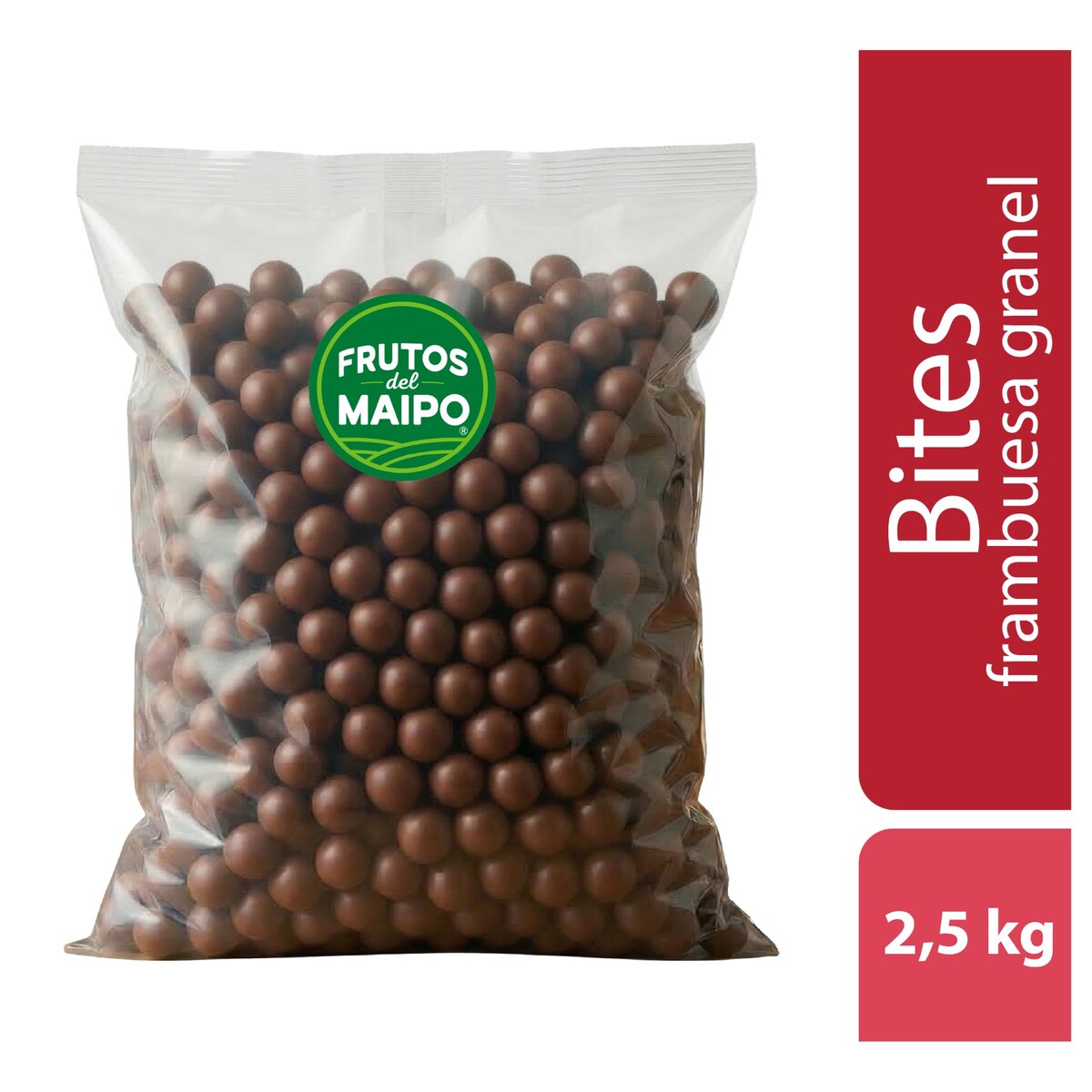 Bites Frambuesa Granel 2,5 Kg