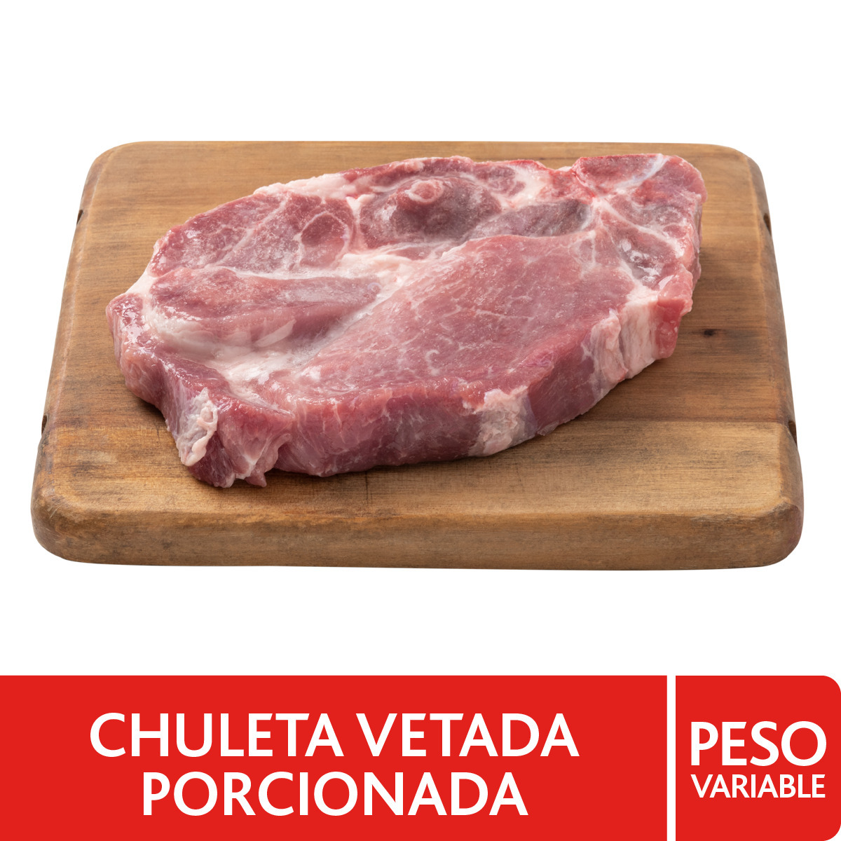 Chuleta Vetada de Cerdo Porcionada