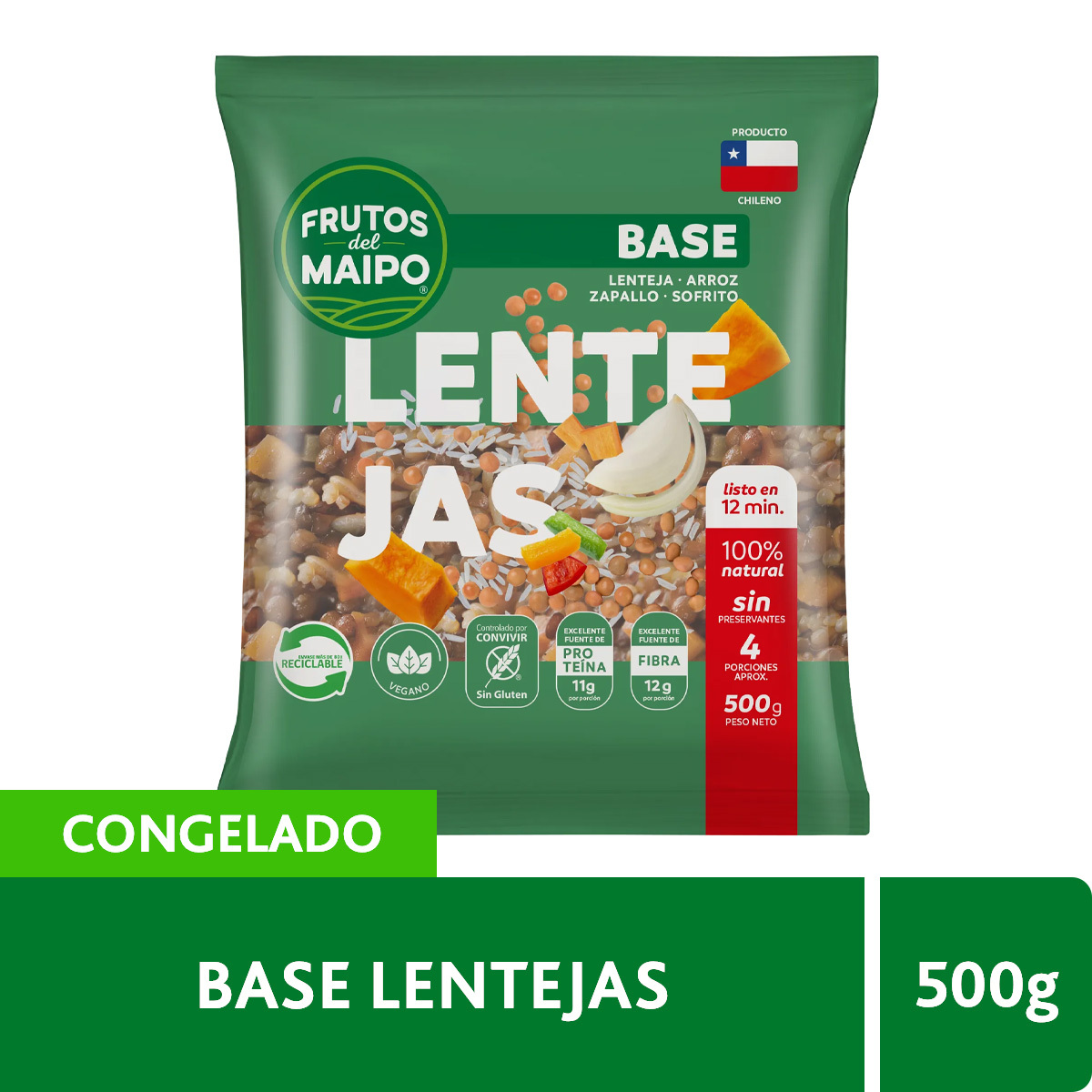 Base Lentejas Frutos del Maipo