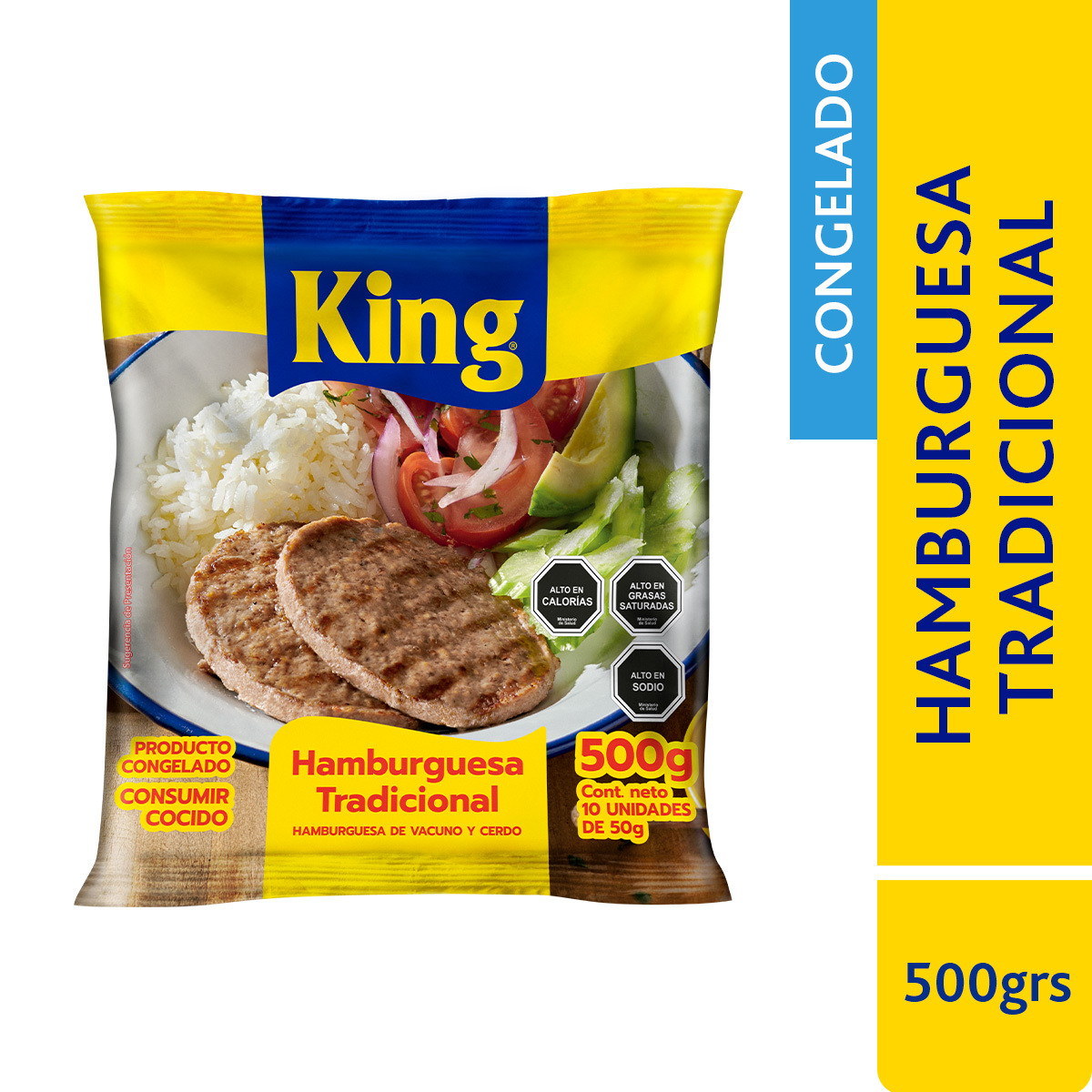 Pack de Hamburguesas Tradicional King