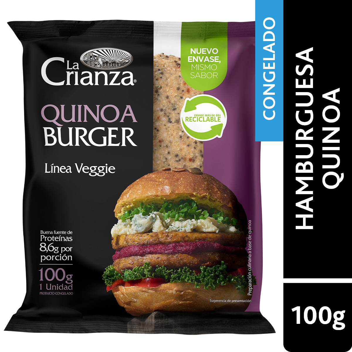 Hamburguesa Quinoa